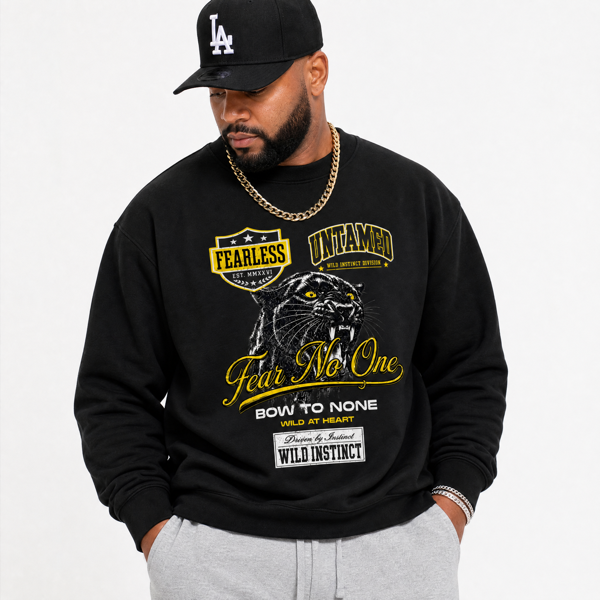 Wild Instinct Premium Graphic Sweatshirt