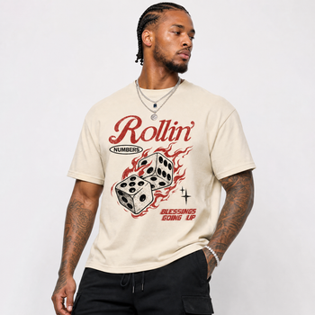 Rollin Numbers SNRT Sneaker Tees - Air Jordan 4 Brick After Brick - SNRT Sneaker T-shirts
