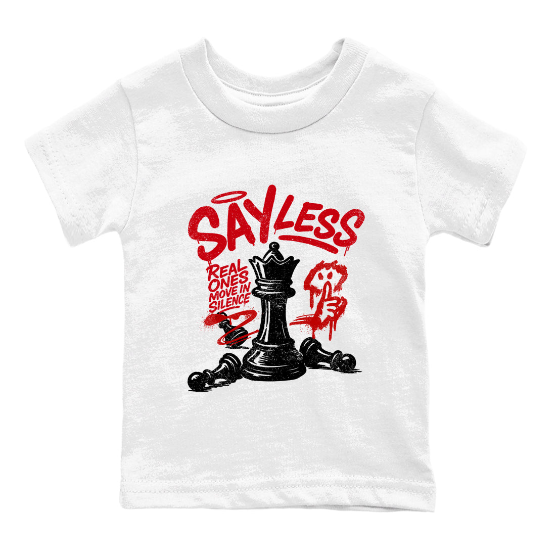 Say Less SNRT Sneaker Tees Kids - Air Jordan 1 Low Chicago - SNRT Sneaker T-shirts