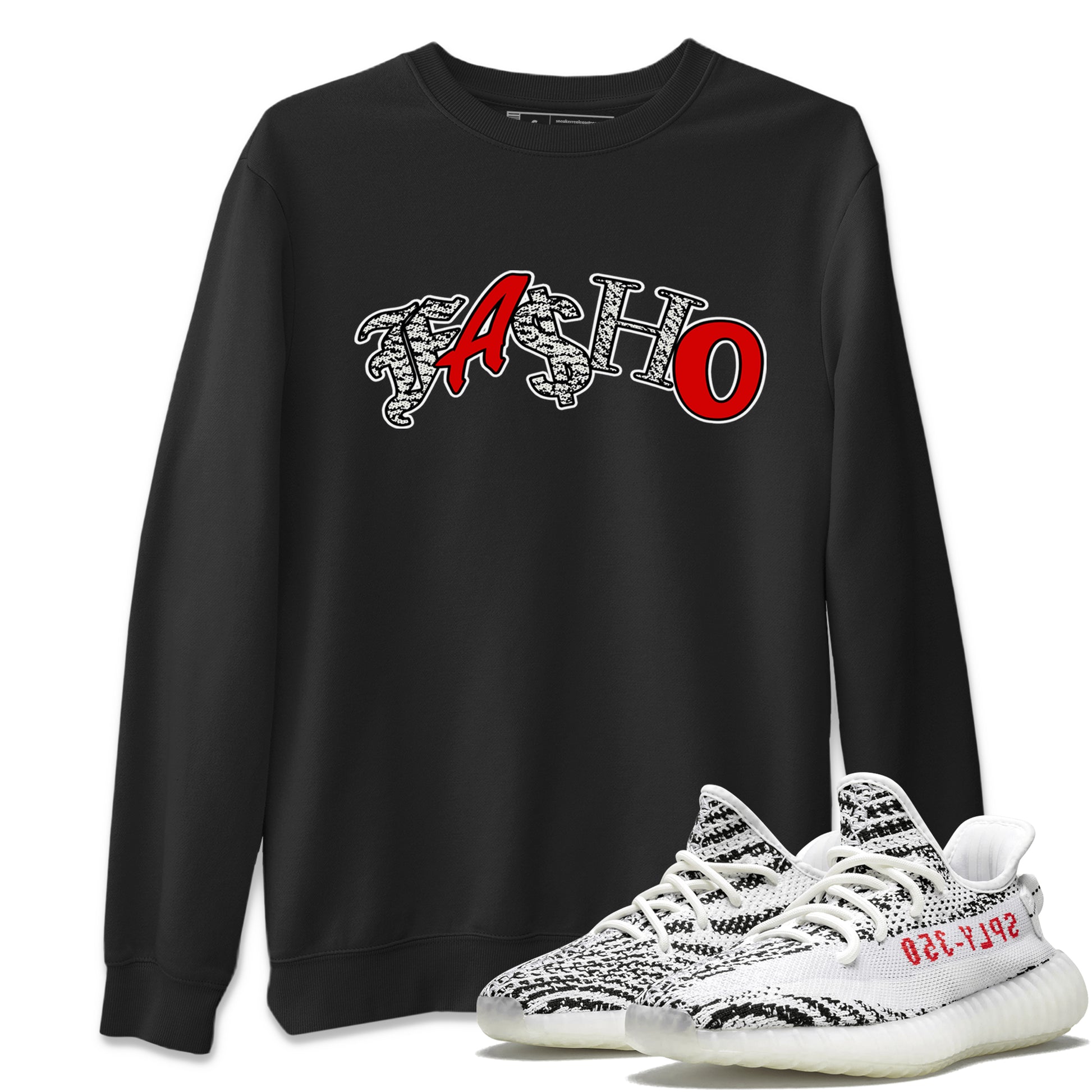 Yeezy 350 Zebra Sneaker Match Tees Fasho Sneaker Tees Yeezy Boost 350 V2 Zebra Sneaker Release Tees Unisex Shirts Black 1