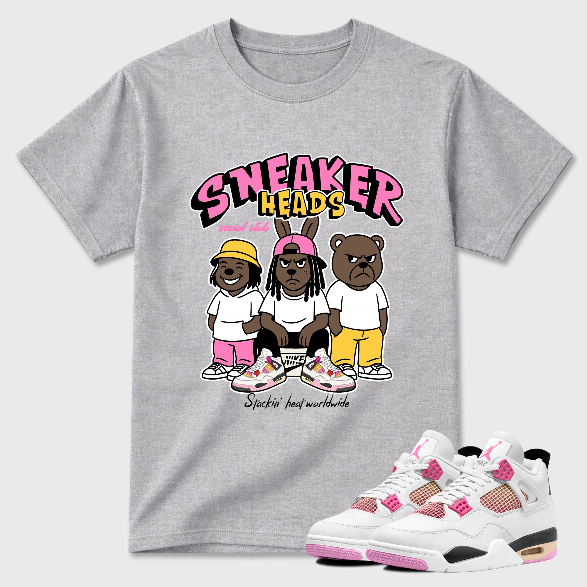 Sneakerheads Social Club Premium Graphic T-shirt - SNRT Sneaker T-shirts