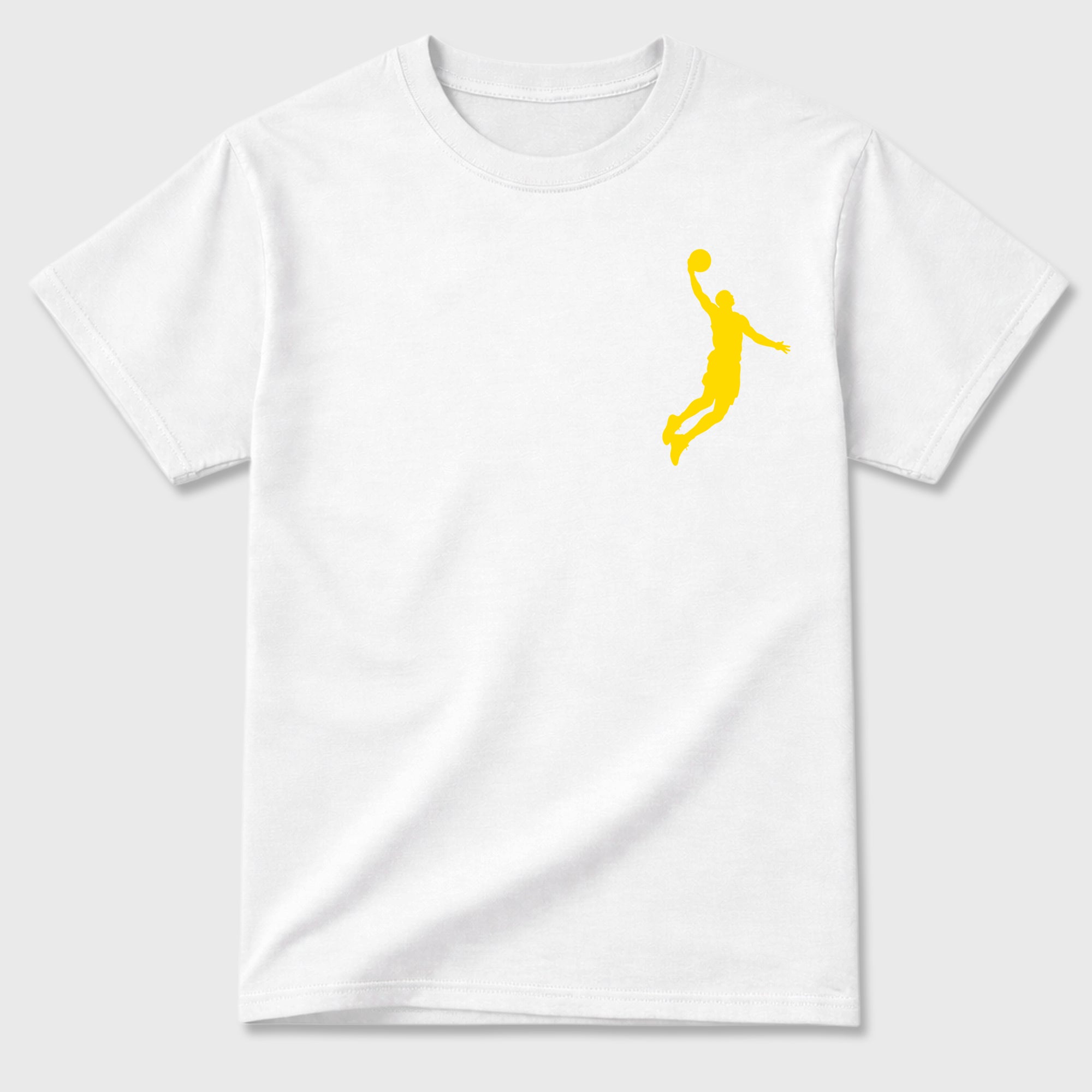 Above The Rim Graphic T-Shirt featuring original streetwear artwork designed to match the . White Graphic T-Shirt.