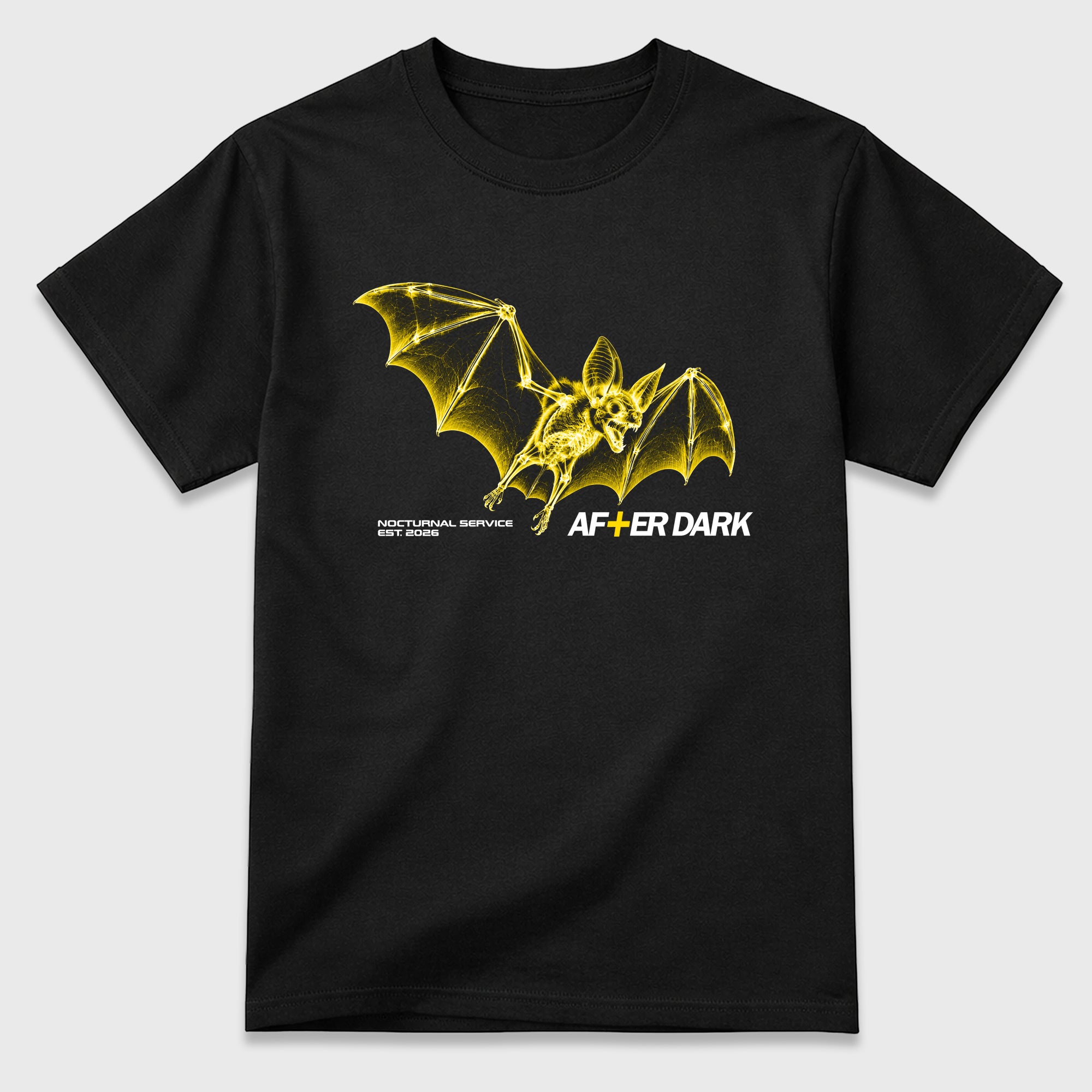 After Dark Graphic T-Shirt featuring original streetwear artwork designed to match the Air Jordan 4 Tour Yellow. Black 2 Graphic T-Shirt.