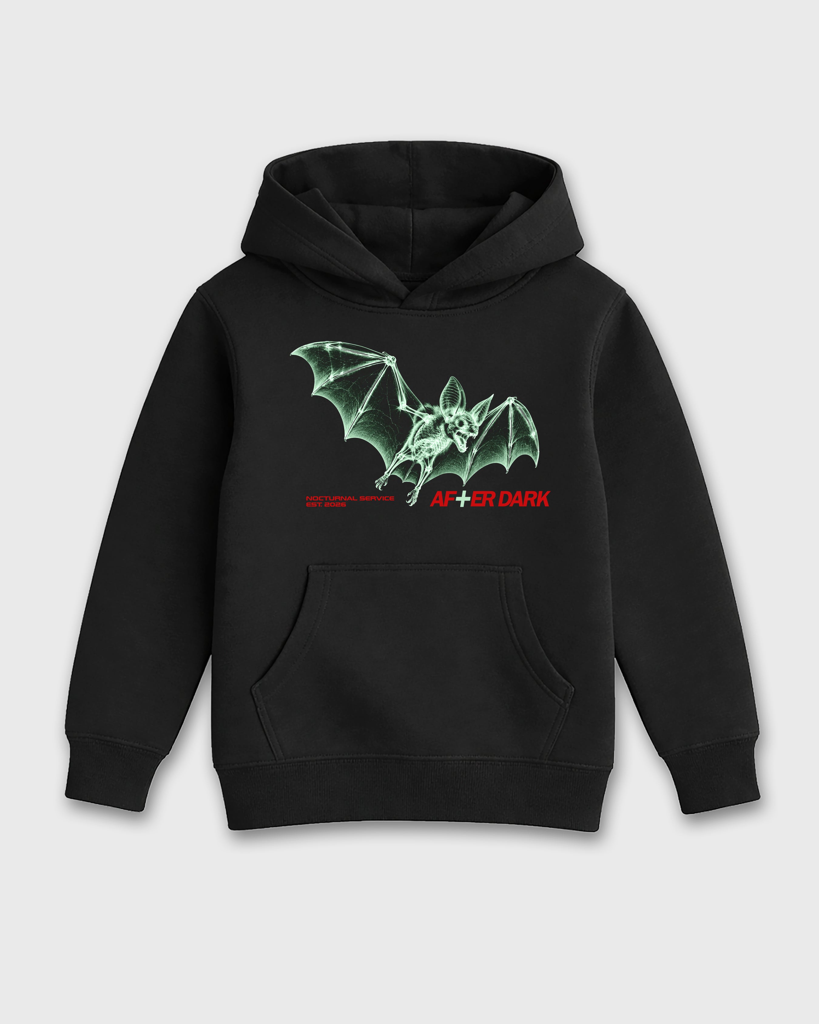 After Dark Baby & Kids Graphic Hoodie featuring original artwork designed to match the Air Jordan 5 Halloween. Black 2 Kids Graphic Sweater.