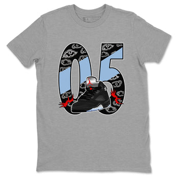 5s Reimagined shirts to match jordans Aggressive Dribble best t shirts to wear with jordans Air Jordan 5 Reimagined match shoes to clothes SNRT Sneaker Tees unisex cotton Heather Grey 2 shirts