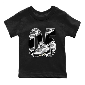 5s White Black shirts to match jordans Aggressive Dribble sneaker match tees Air Jordan 5 Retro White Black match shoes to clothes SNRT Sneaker Tees Youth Baby Black 2 tee