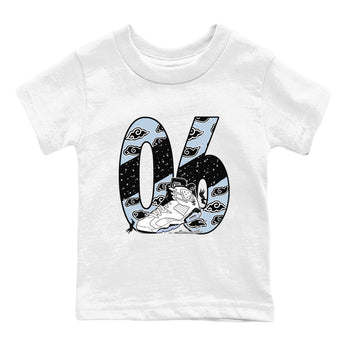6s White Black shirt to match jordans Aggressive Dribble sneaker tees Air Jordan 6 White Black SNRT sneaker release tees baby toddler White 2 cotton Shirt