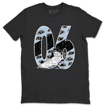 6s White Black shirt to match jordans Aggressive Dribble sneaker tees Air Jordan 6 White Black SNRT Sneaker Release Tees unisex cotton Charcoal Heather 2 crew neck shirt