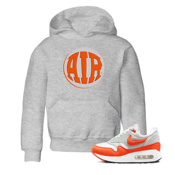 Air Max 1 OG '86 'Summit White and Cosmic Clay shirts to match jordans AIR sneaker match tees Air Max 1 Cosmic Clay match shoes to clothes SNRT Sneaker Tees Youth Baby Heather Grey 1 tee