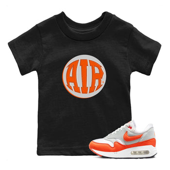 Air Max 1 OG '86 'Summit White and Cosmic Clay shirts to match jordans AIR sneaker match tees Air Max 1 Cosmic Clay match shoes to clothes SNRT Sneaker Tees Youth Baby Black 1 tee