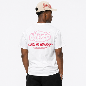 Trust the long Road SNRT Sneaker Tees - Air Jordan 1 Travis Scott Tropical Pink