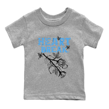Heart Break Kids Tops - Air Jordan 1 UNC Toe - SNRT Sneaker Tee