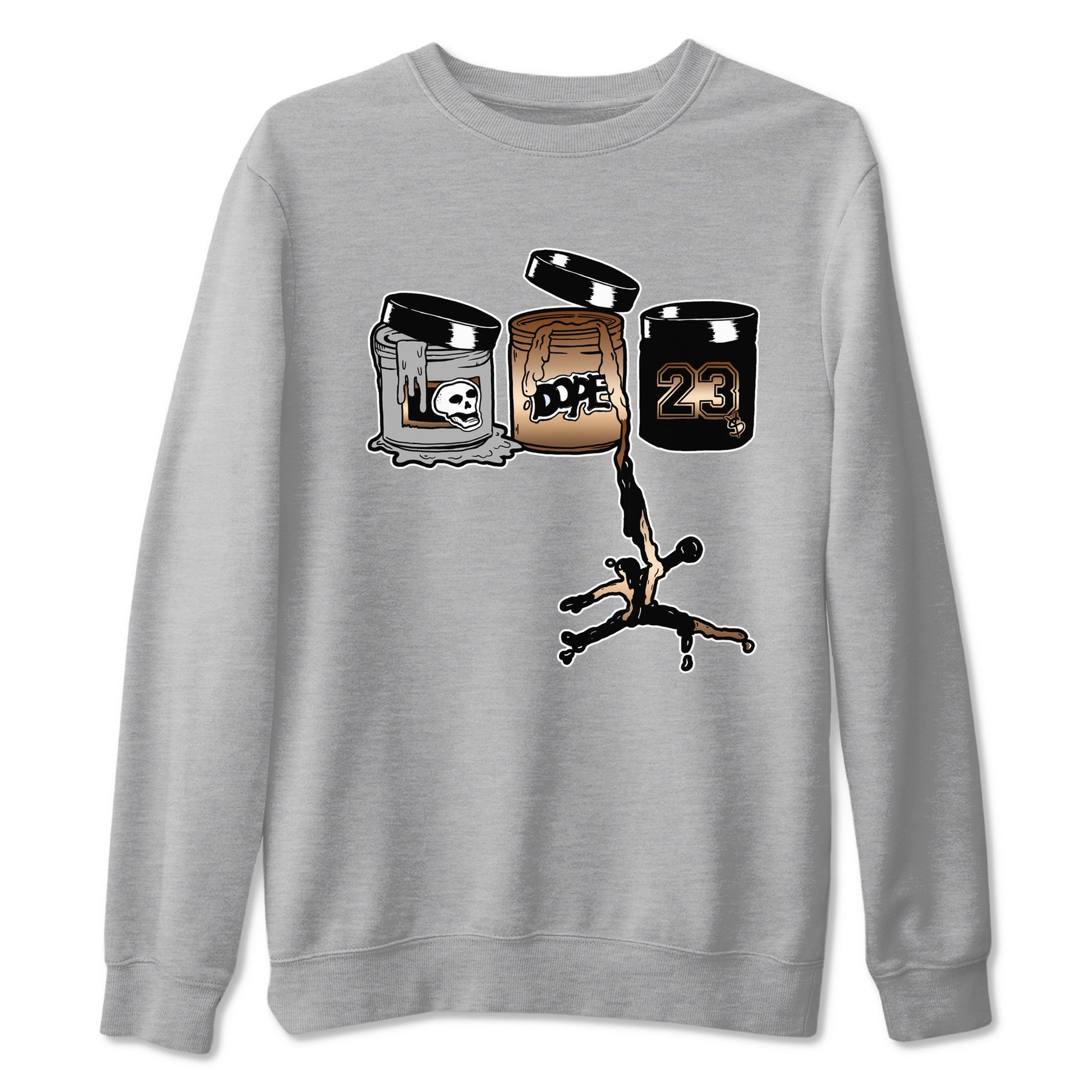Air Foamposite One Metallic Copper shirts to match jordans Jordan Paint sneaker match tees Air Foamposite One Metallic Copper SNRT Sneaker Release Tees unisex cotton Heather Grey 2 crew neck shirts