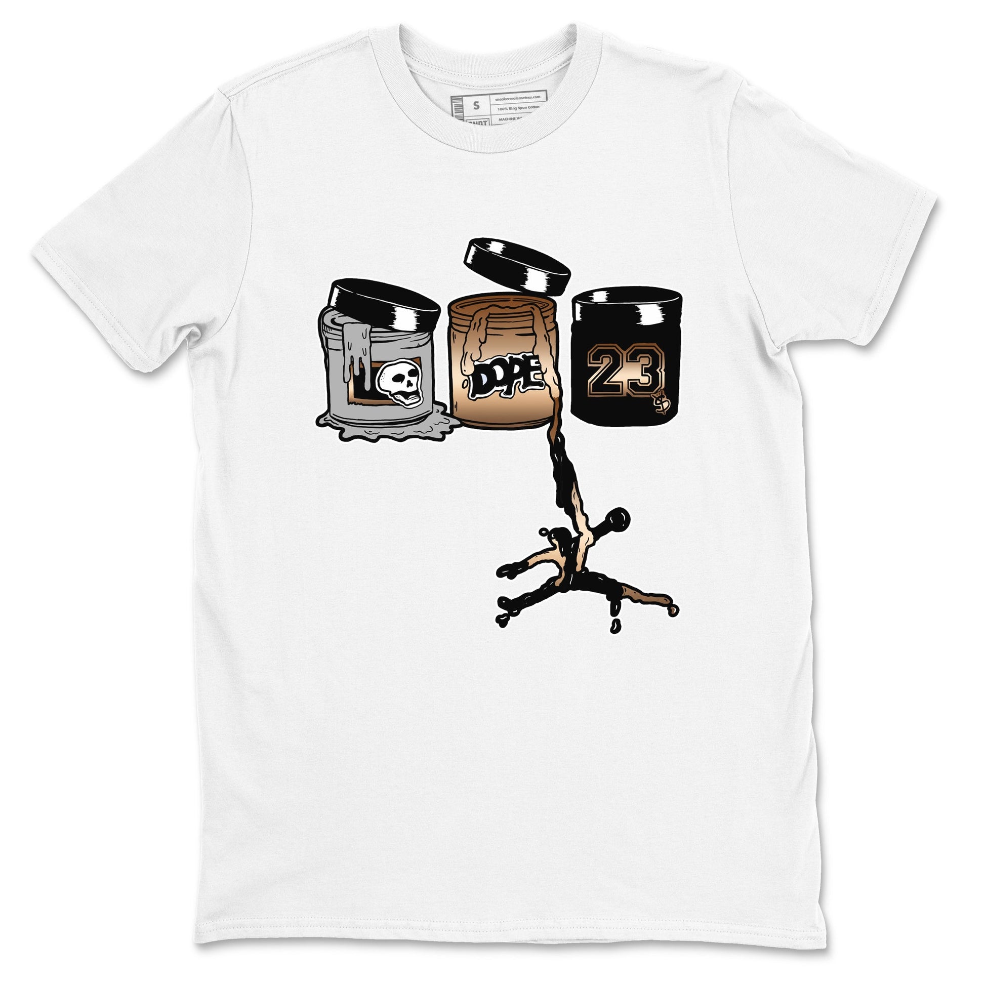 Air Foamposite One Metallic Copper shirts to match jordans Jordan Paint sneaker match tees Air Foamposite One Metallic Copper SNRT Sneaker Release Tees unisex cotton White 2 crew neck shirts