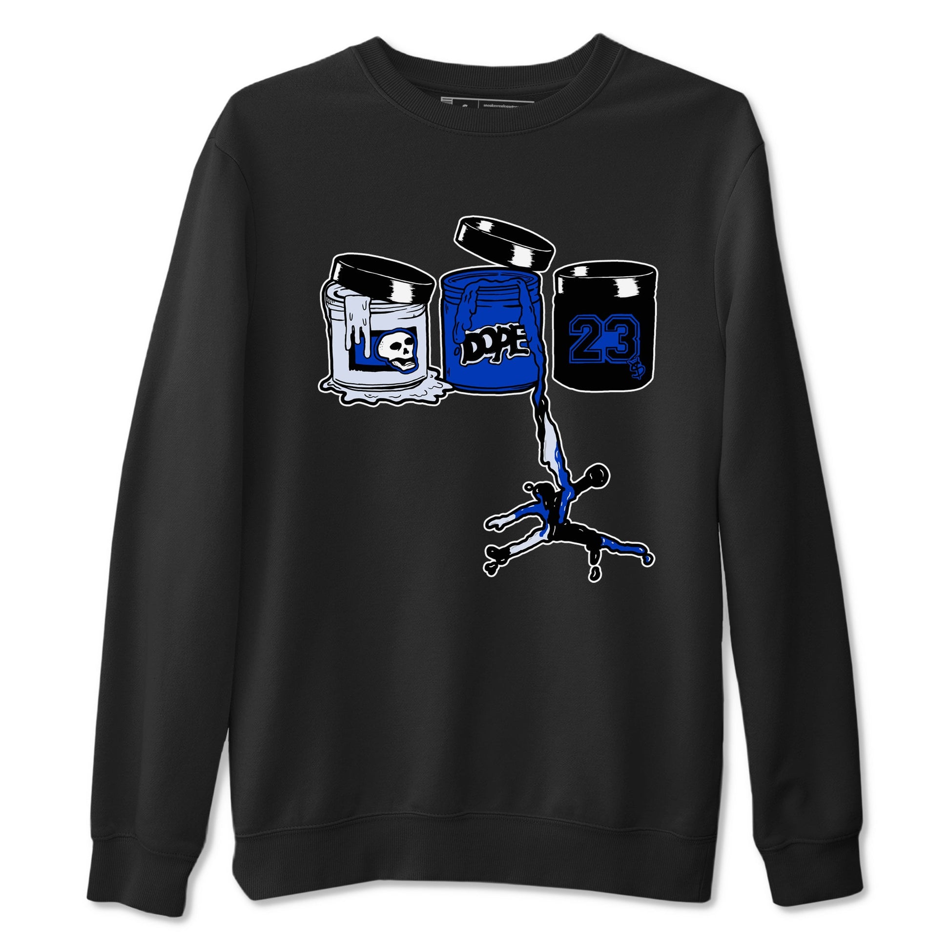 Air Foamposite One Royal shirts to match jordans Jordan Paint sneaker match tees Air Foamposite One Royal SNRT Sneaker Release Tees unisex cotton Black 2 crew neck shirts