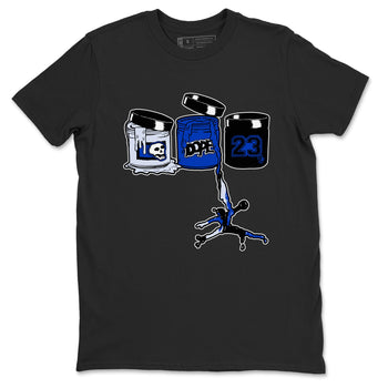 Air Foamposite One Royal shirts to match jordans Jordan Paint sneaker match tees Air Foamposite One Royal SNRT Sneaker Release Tees unisex cotton Black 2 crew neck shirts