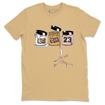 AF1 Linen shirts to match jordans Jordan Paint sneaker match tees Air Force 1 Linen match shoes to clothes SNRT Sneaker Tees unisex cotton Old Gold 2 shirts