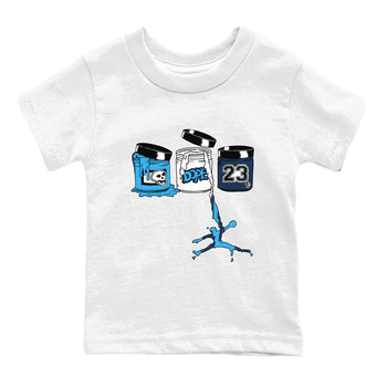 1s Obsidian shirts to match jordans Jordan Paint shirts to match Jordans AJ1 Retro Low OG Obsidian match shoes to clothes SNRT Sneaker Tees Youth Baby White 2 tee