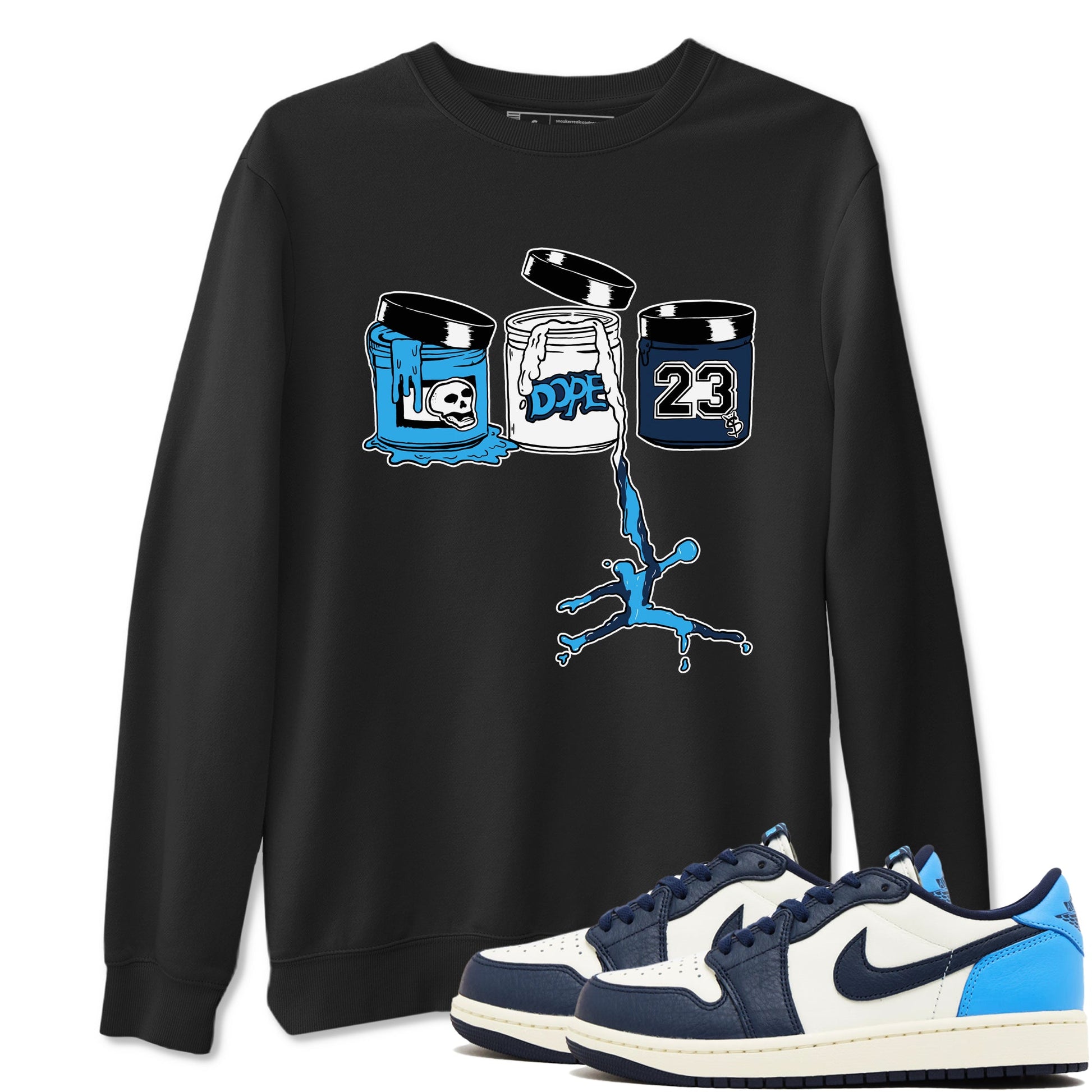 1s Obsidian shirts to match jordans Jordan Paint shirts to match Jordans AJ1 Retro Low OG Obsidian match shoes to clothes SNRT Sneaker Tees unisex cotton Black 1 shirts