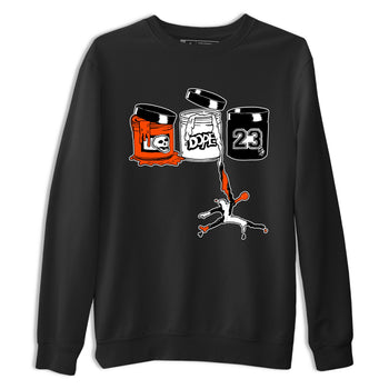 Sneaker match tees – Sneaker Tees To Match Air Jordan 1 Shattered Backboard Shoes – Jordan Paint Tee Black 2