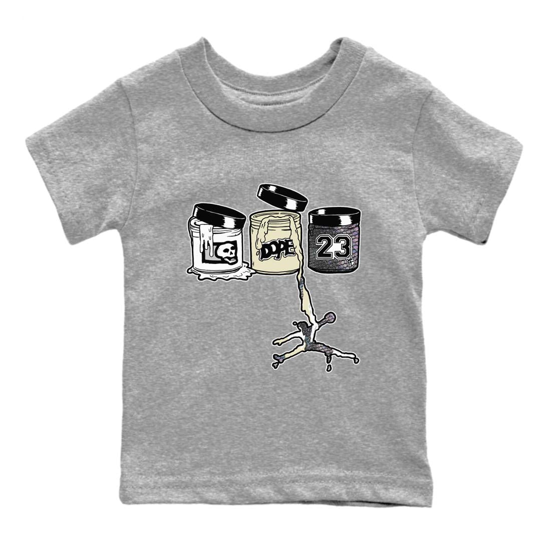11s Year Of The Snake shirts to match jordans  Jordan Paint shirts to match jordans Air Jordan 11 Retro Low Year Of The Snake match shoes to clothes SNRT Sneaker Tees Youth Baby Heather Grey 2 tee