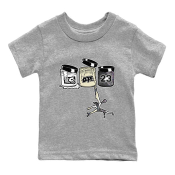 11s Year Of The Snake shirts to match jordans  Jordan Paint shirts to match jordans Air Jordan 11 Retro Low Year Of The Snake match shoes to clothes SNRT Sneaker Tees Youth Baby Heather Grey 2 tee
