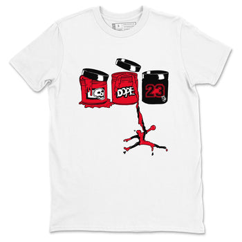 12s Flu Game shirts to match jordans Jordan Paint sneaker match tees Air Jordan 12 Retro Flu Game match shoes to clothes SNRT Sneaker Tees unisex cotton White 2 shirts