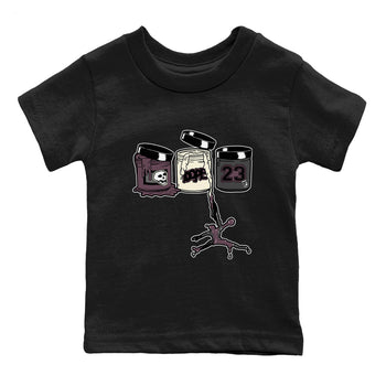 3s A Ma Maniere x Black Shirts To Match Jordans Jordan Paint sneaker match tees Air Jordan 3 A Ma Maniere x Black And Flat Pewter T-Shirt SNRT Sneake Sneaker Release Tees Youth Baby Black 2 crew neck shirts