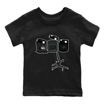3s Black Cat shirts to match jordans Jordan Paint sneaker match tees Air Jordan 3 Retro Black Cat match shoes to clothes SNRT Sneaker Tees Youth Baby Black 2 tee