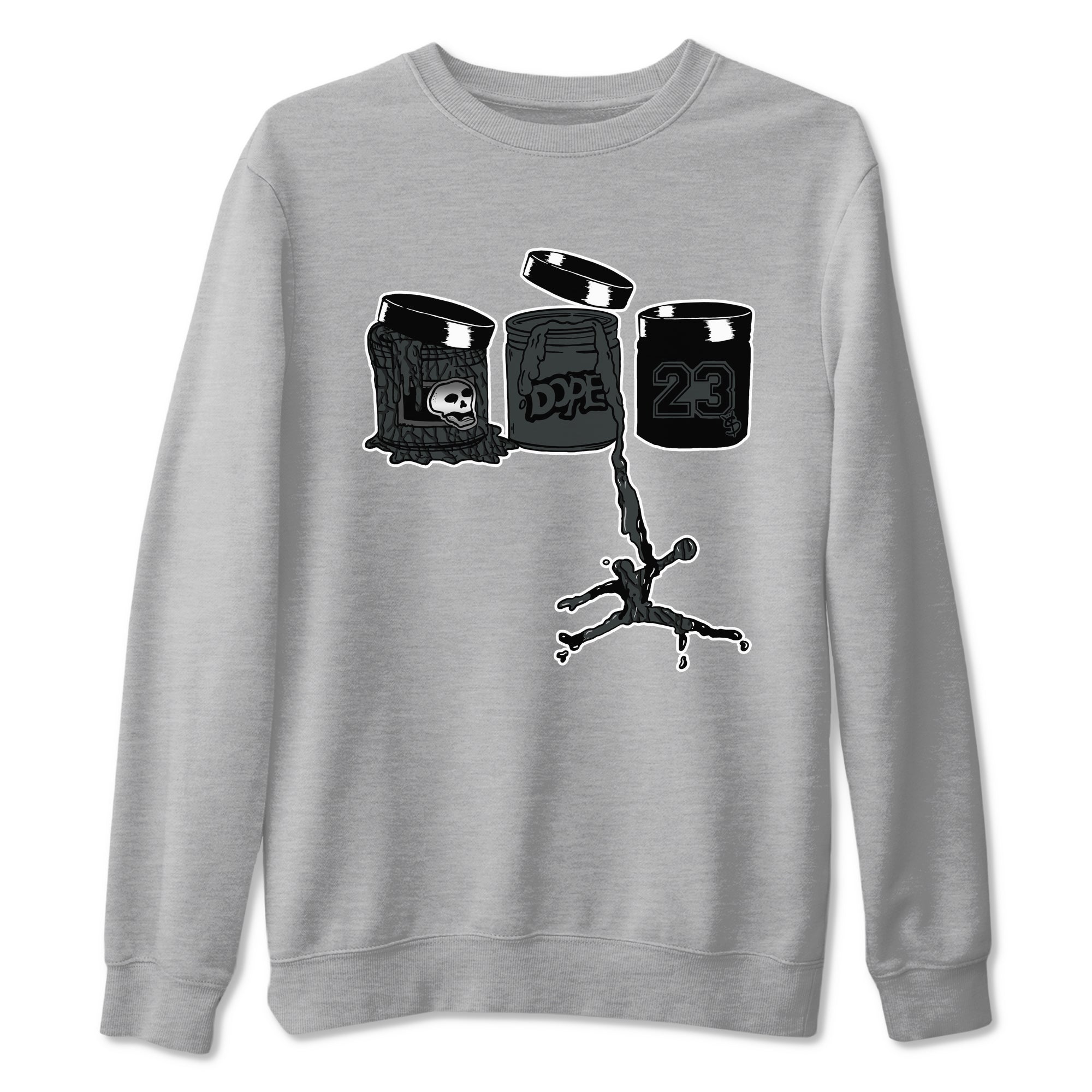 3s Black Cat shirts to match jordans Jordan Paint sneaker match tees Air Jordan 3 Retro Black Cat match shoes to clothes SNRT Sneaker Tees unisex cotton Heather Grey 2 shirts