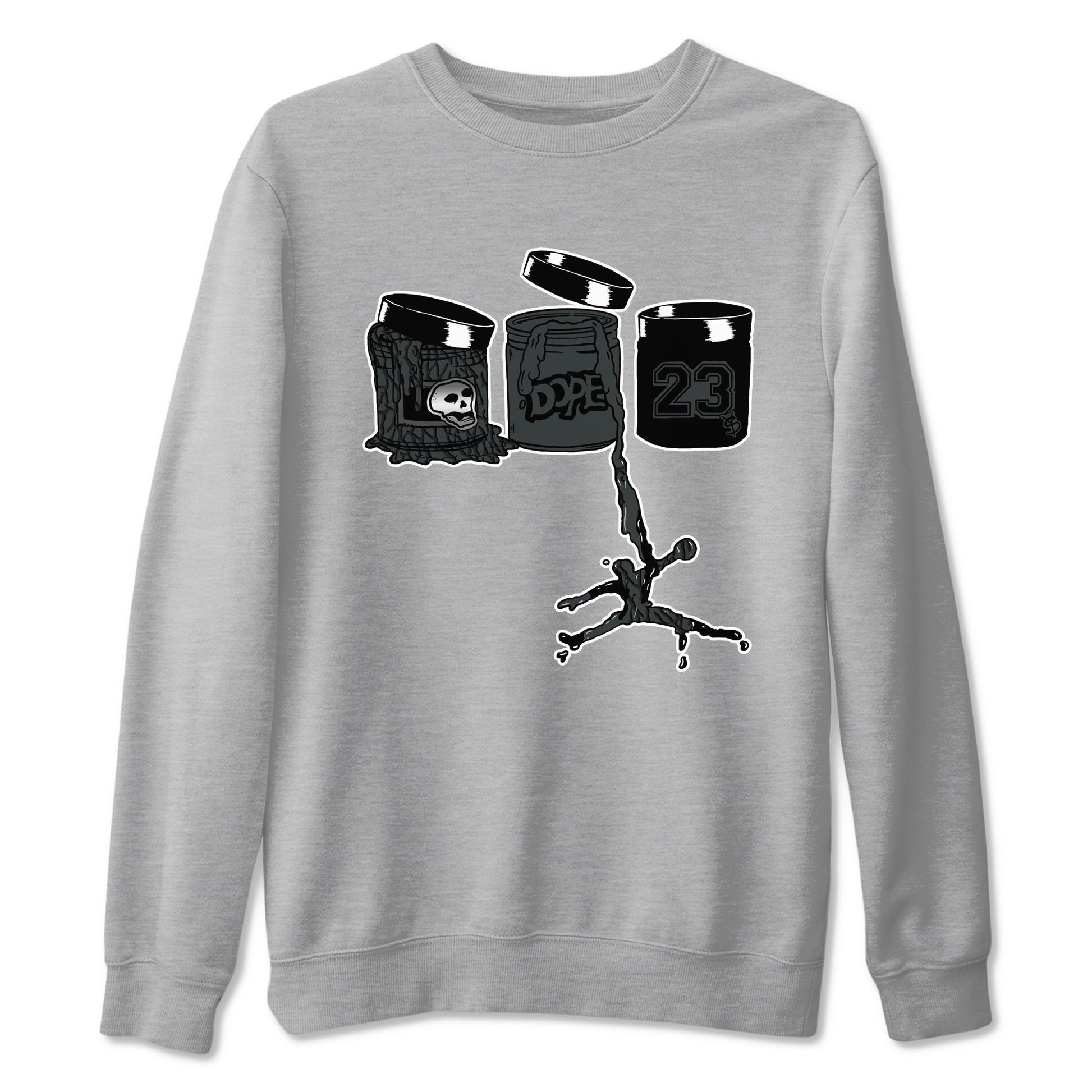 3s Black Cat shirts to match jordans Jordan Paint sneaker match tees Air Jordan 3 Retro Black Cat match shoes to clothes SNRT Sneaker Tees unisex cotton Heather Grey 2 shirts