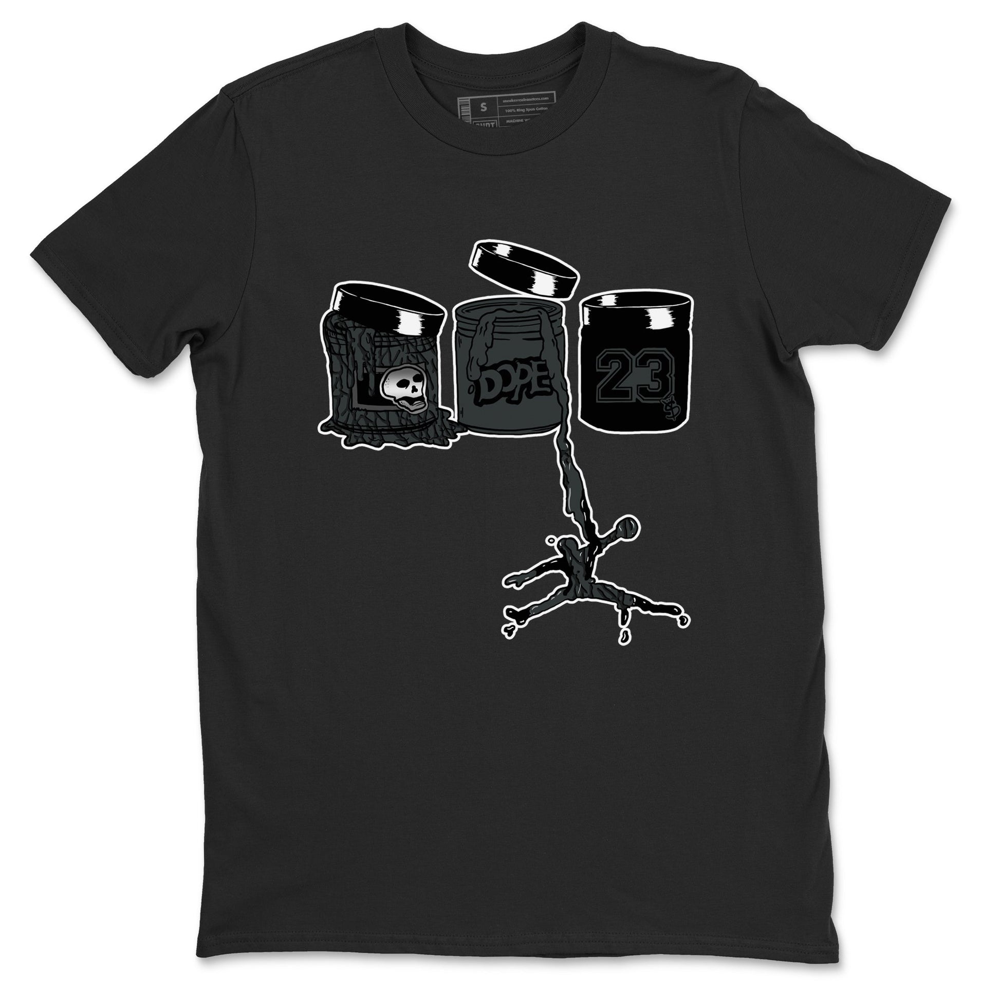 3s Black Cat shirts to match jordans Jordan Paint sneaker match tees Air Jordan 3 Retro Black Cat match shoes to clothes SNRT Sneaker Tees unisex cotton Black 2 shirts