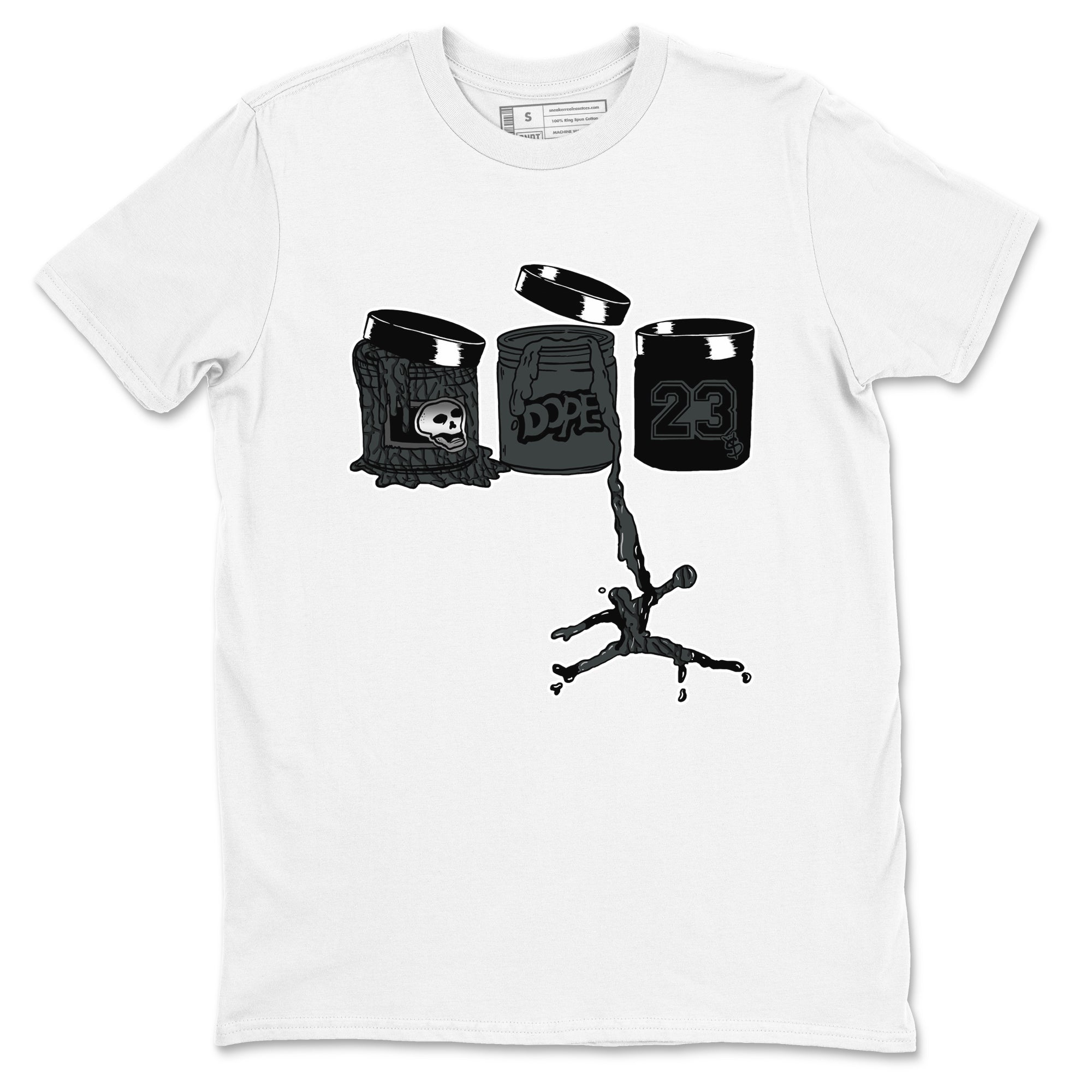 3s Black Cat shirts to match jordans Jordan Paint sneaker match tees Air Jordan 3 Retro Black Cat match shoes to clothes SNRT Sneaker Tees unisex cotton White 2 shirts