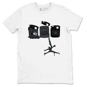 3s Black Cat shirts to match jordans Jordan Paint sneaker match tees Air Jordan 3 Retro Black Cat match shoes to clothes SNRT Sneaker Tees unisex cotton White 2 shirts