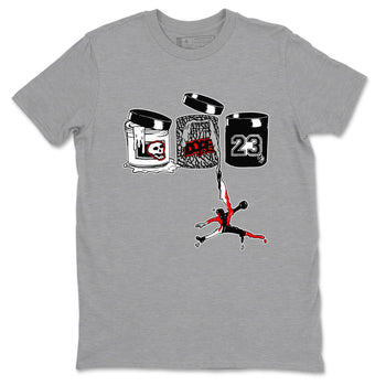3s Black Cement shirts to match jordans Jordan Paint sneaker match tees Air Jordan 3 Black Cement match shoes to clothes SNRT Sneaker Tees unisex cotton Heather Grey 2 shirts