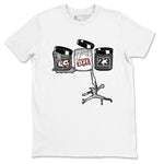 3s Cement Grey Shirts To Match Jordans Jordan Paint sneaker match tees Air Jordan 3 Cement Grey Tee SNRT Sneaker Release Tees unisex cotton White 2 crew neck shirts