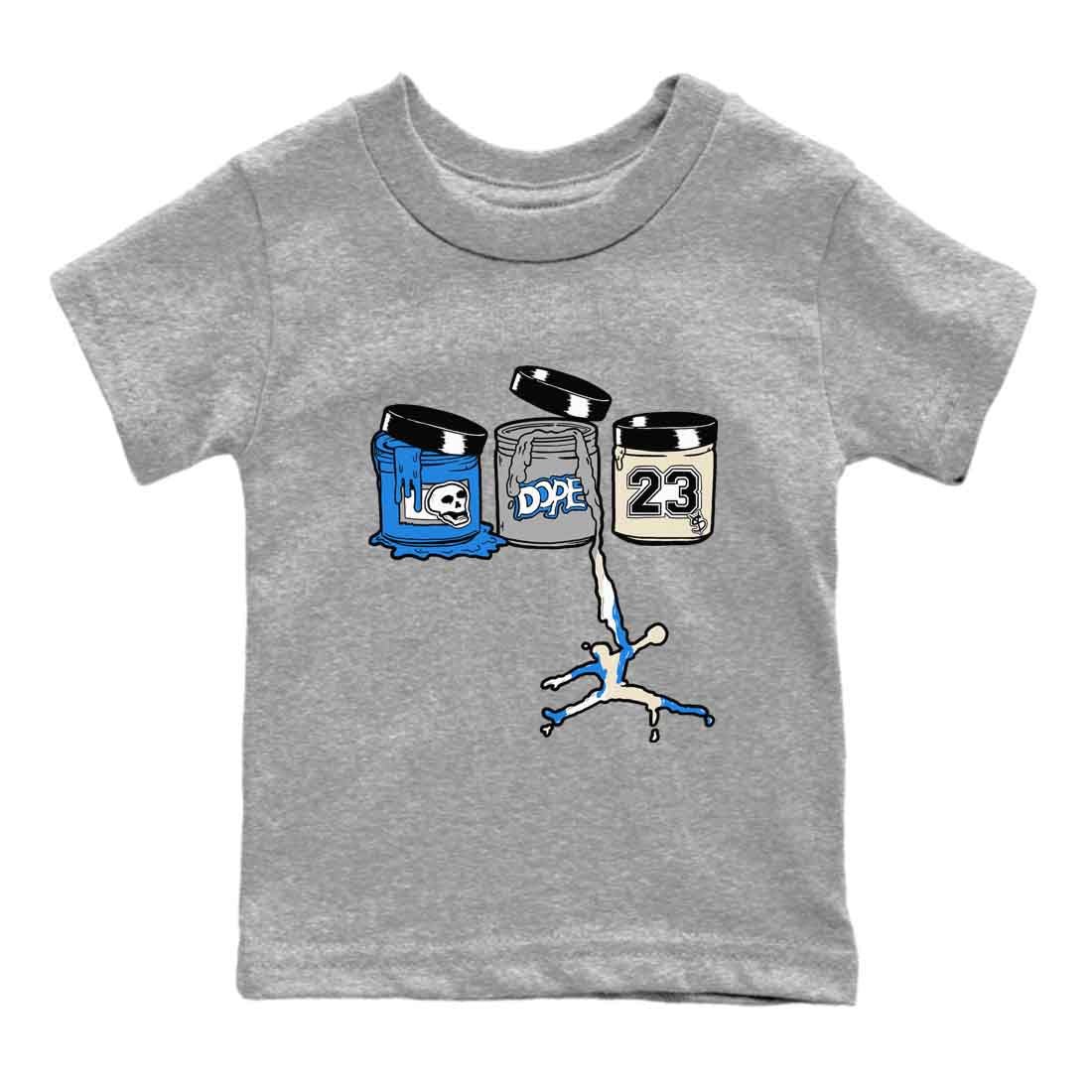 3s Lucky Shorts shirts to match jordans Jordan Paint best t shirts to wear with jordans Air Jordan 3 Lucky Shorts match shoes to clothes SNRT Sneaker Tees Youth Baby Heather Grey 2 tee