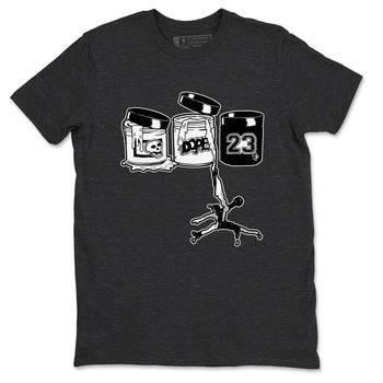 4s White Thunder Shirts To Match Jordans Jordan Paint sneaker match tees Air Jordan 4 White Thunder Tee SNRT Sneaker Release Tees unisex cotton Charcoal Heather 2 crew neck shirts