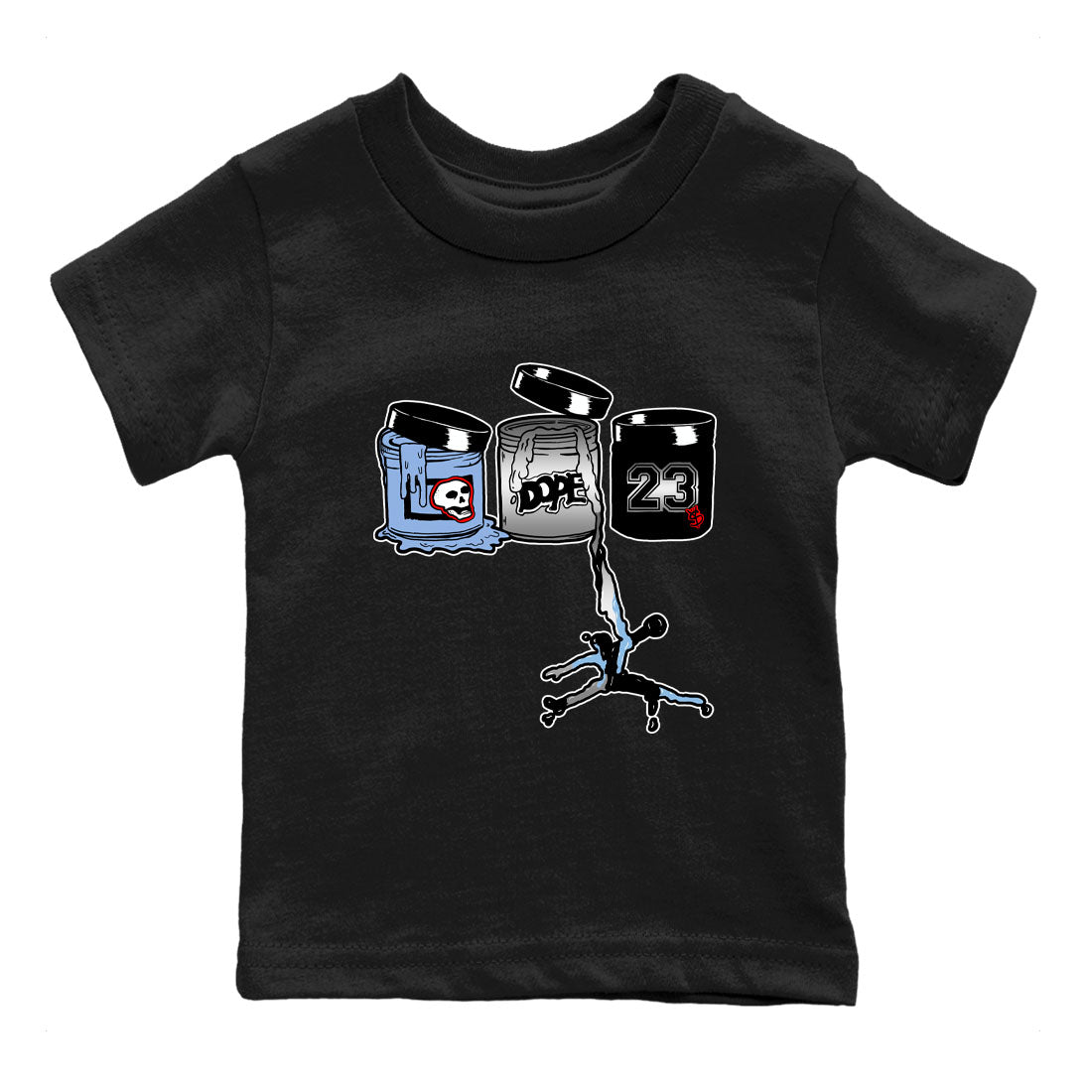 5s Black Metallic Reimagined shirts to match jordans Jordan Paint best t shirts to wear with jordans Air Jordan 5 Reimagined match shoes to clothes SNRT Sneaker Tees Youth Baby Black 2 tee
