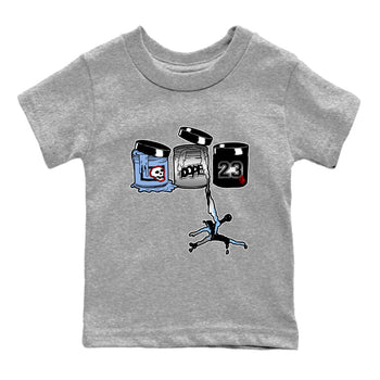 5s Black Metallic Reimagined shirts to match jordans Jordan Paint best t shirts to wear with jordans Air Jordan 5 Reimagined match shoes to clothes SNRT Sneaker Tees Youth Baby Heather Grey 2 tee