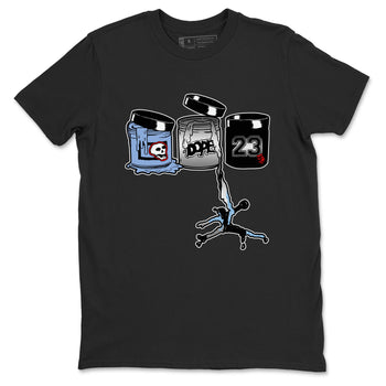 5s Black Metallic Reimagined shirts to match jordans Jordan Paint best t shirts to wear with jordans Air Jordan 5 Reimagined match shoes to clothes SNRT Sneaker Tees unisex cotton Black 2 shirts