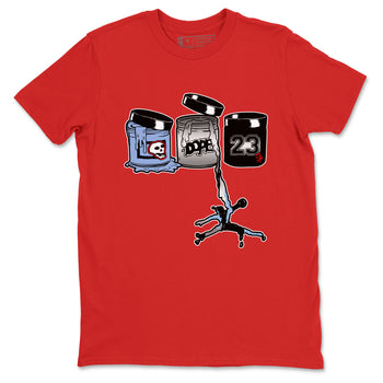 5s Black Metallic Reimagined shirts to match jordans Jordan Paint best t shirts to wear with jordans Air Jordan 5 Reimagined match shoes to clothes SNRT Sneaker Tees unisex cotton Red 2 shirts