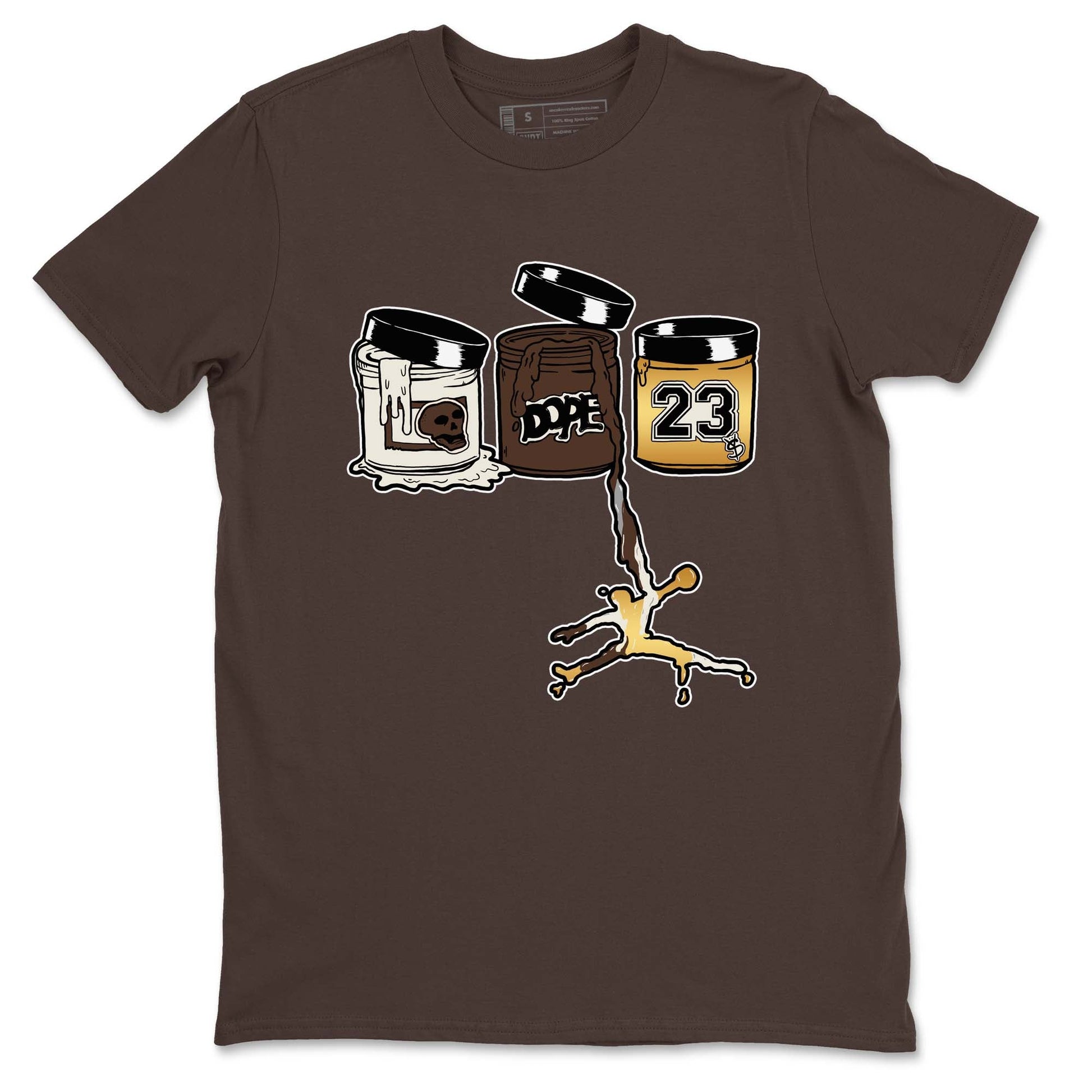 5s Golden Ticket shirts to match jordans  Jordan Paint shirts to match jordans Air Jordan 5 Golden Ticket match shoes to clothes SNRT Sneaker Tees unisex cotton Dark Chocolate 2 shirts