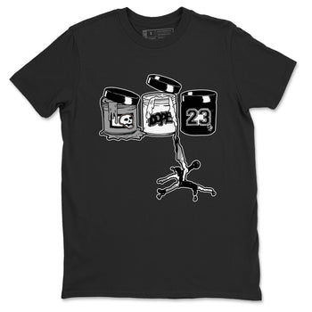 5s White Black shirts to match jordans Jordan Paint sneaker match tees Air Jordan 5 Retro White Black match shoes to clothes SNRT Sneaker Tees unisex cotton Black 2 shirts