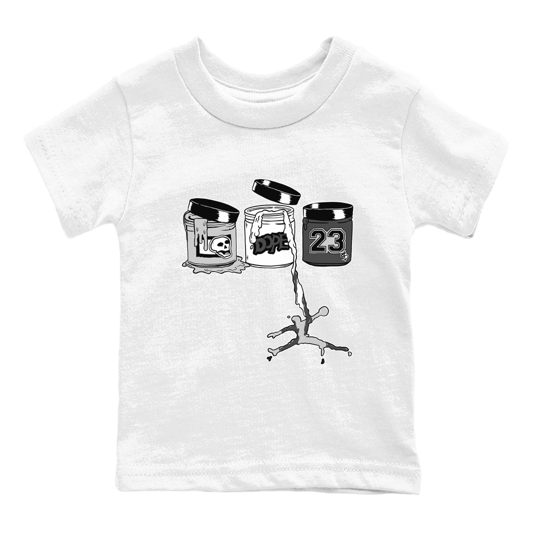 9s Cool Grey shirts to match jordans Jordan Paint sneaker match tees Air Jordan 9 Retro Cool Grey match shoes to clothes SNRT Sneaker Tees Youth Baby White 2 tee