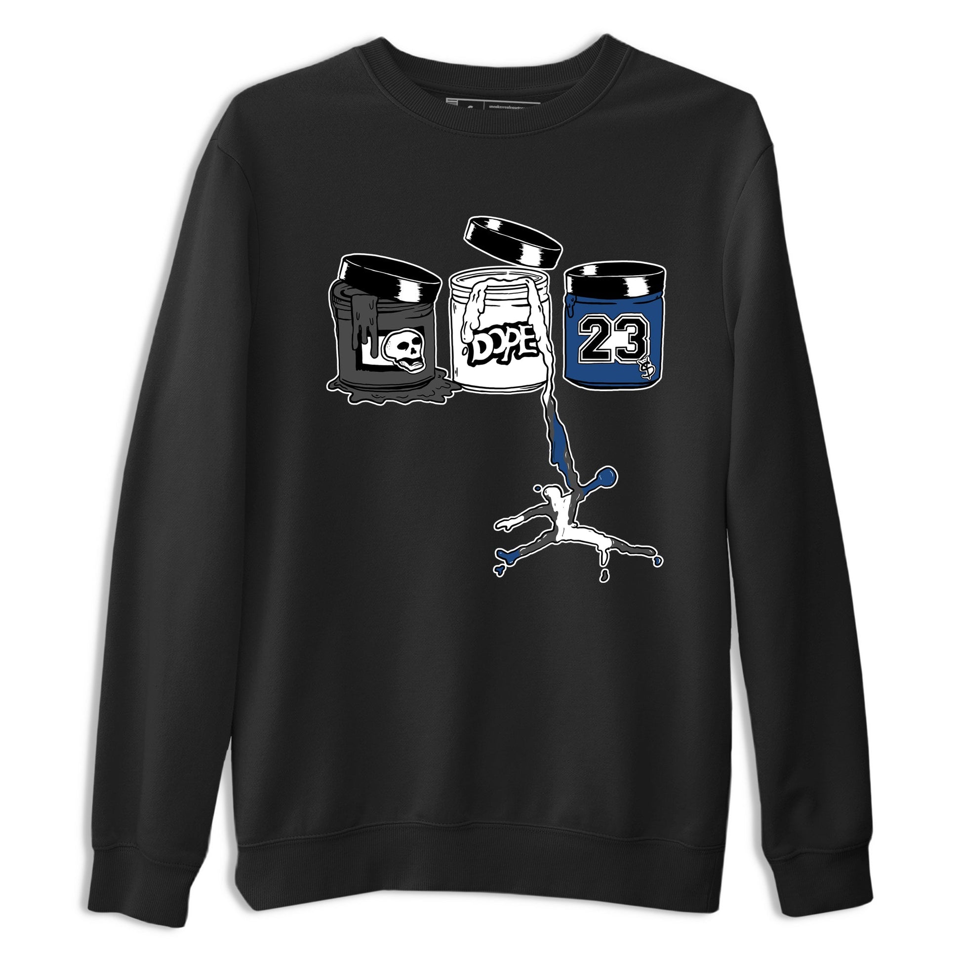 Sneaker match tees – Sneaker Tees To Match Air Jordan 9 Flint Grey Shoes – Jordan Paint Tee Black 2
