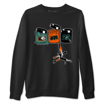 Dunk Low Ceramic shirts to match jordans Jordan Paint sneaker match tees Dunk Ceramic match shoes to clothes SNRT Sneaker Tees unisex cotton Black 2 shirts