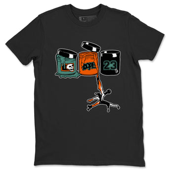 Dunk Low Ceramic shirts to match jordans Jordan Paint sneaker match tees Dunk Ceramic match shoes to clothes SNRT Sneaker Tees unisex cotton Black 2 shirts