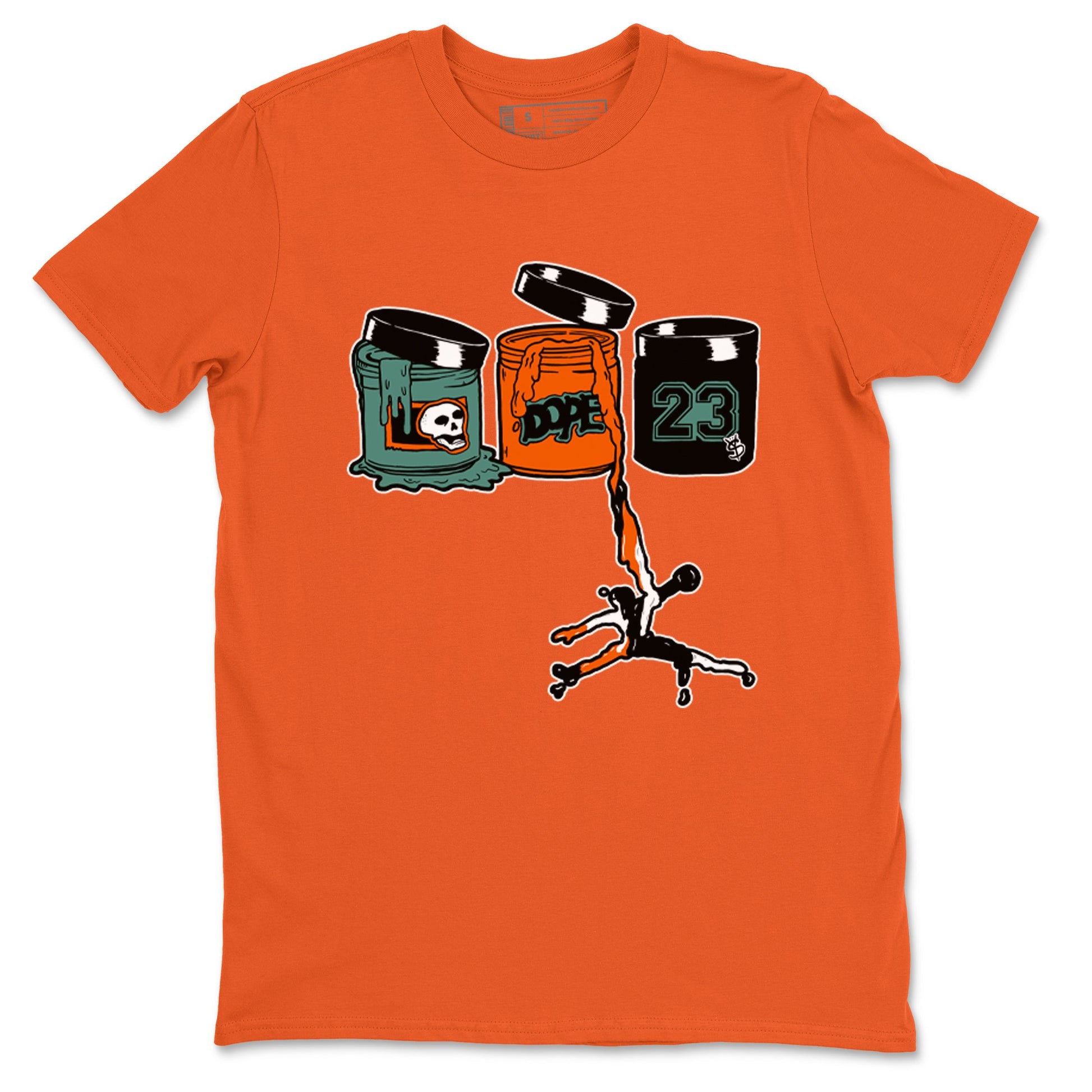 Dunk Low Ceramic shirts to match jordans Jordan Paint sneaker match tees Dunk Ceramic match shoes to clothes SNRT Sneaker Tees unisex cotton Orange 2 shirts