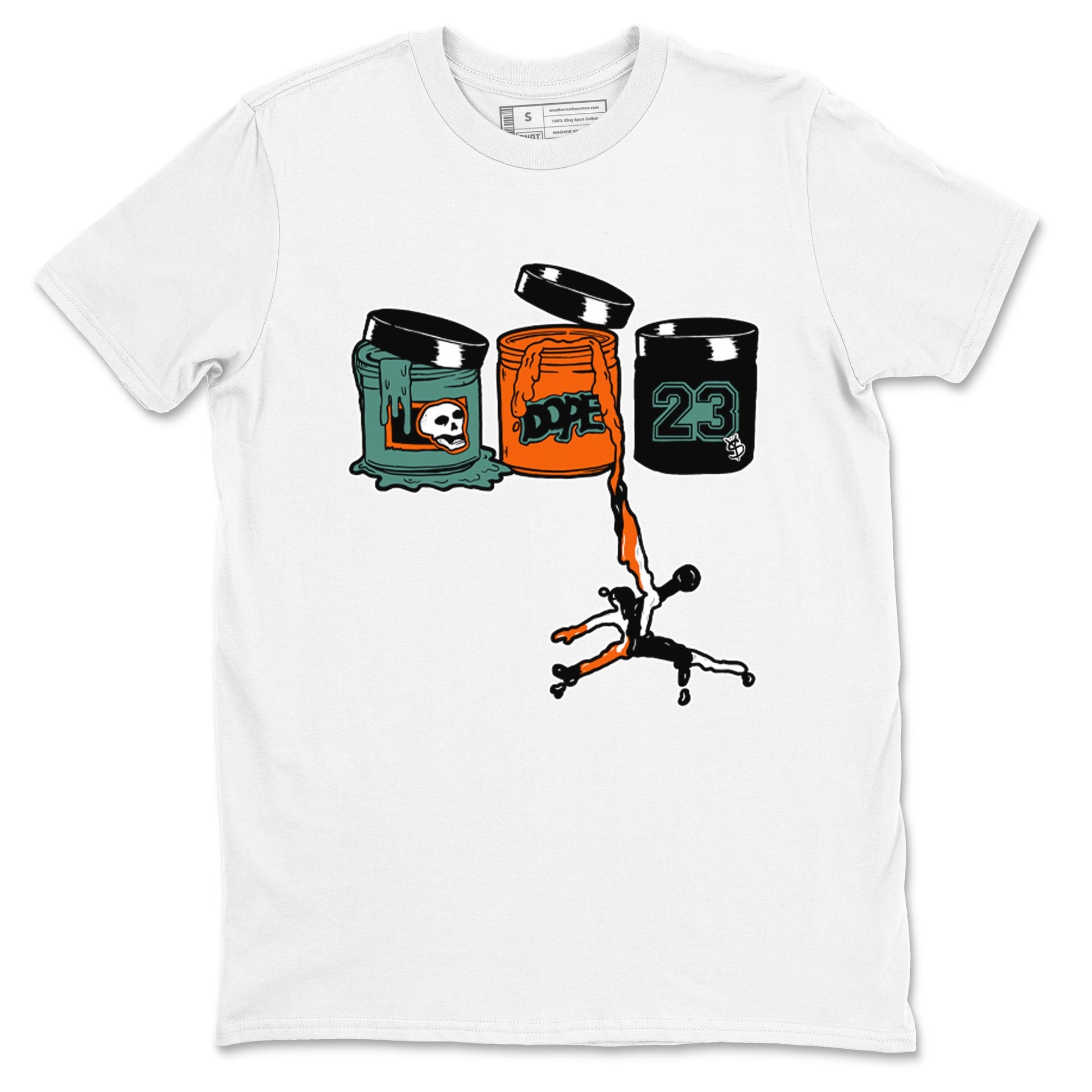 Dunk Low Ceramic shirts to match jordans Jordan Paint sneaker match tees Dunk Ceramic match shoes to clothes SNRT Sneaker Tees unisex cotton White 2 shirts